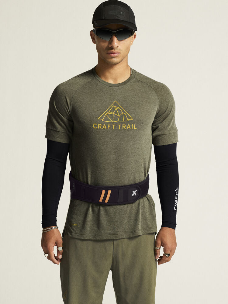 Adv Trail Wool Ss Tee M von Craft – Tofu Melange