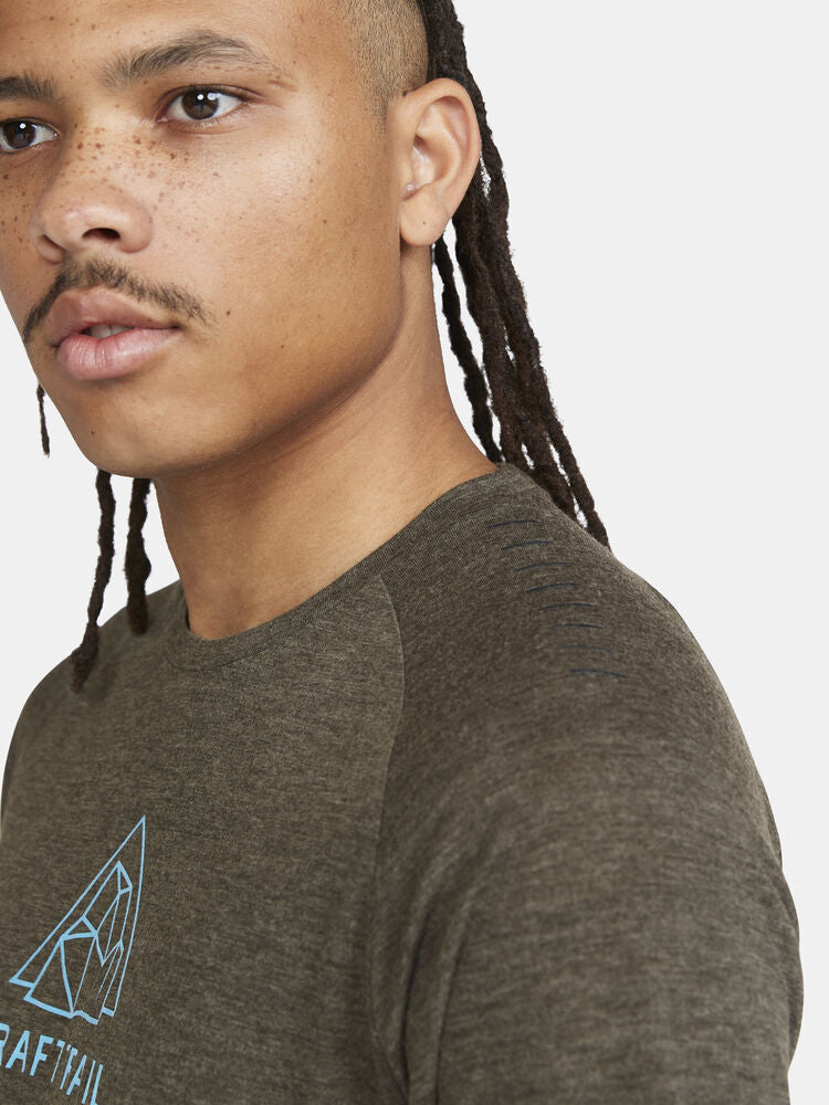 Adv Trail Wool Ss Tee M