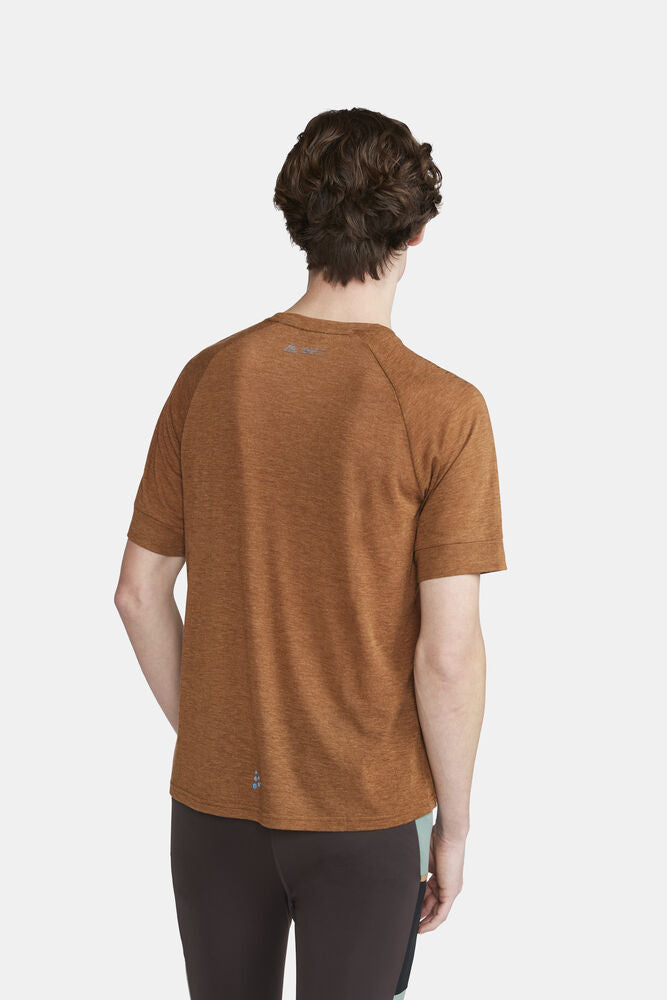 Adv Trail Wool Ss Tee M von Craft – Tofu Melange