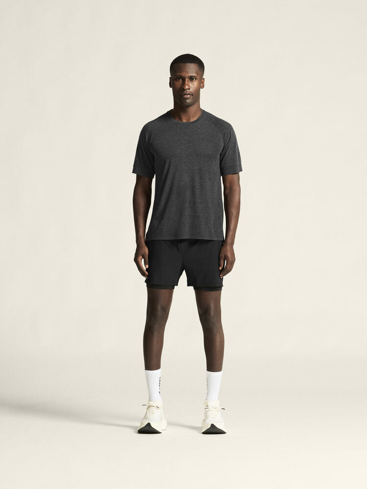 Adv Trail Wool Ss Tee M von Craft – Tofu Melange
