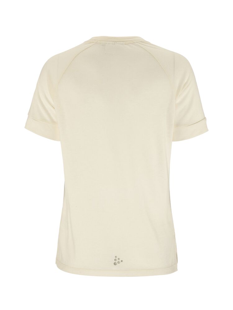 Adv Trail Wool Ss Tee W von Craft – Tofu Melange