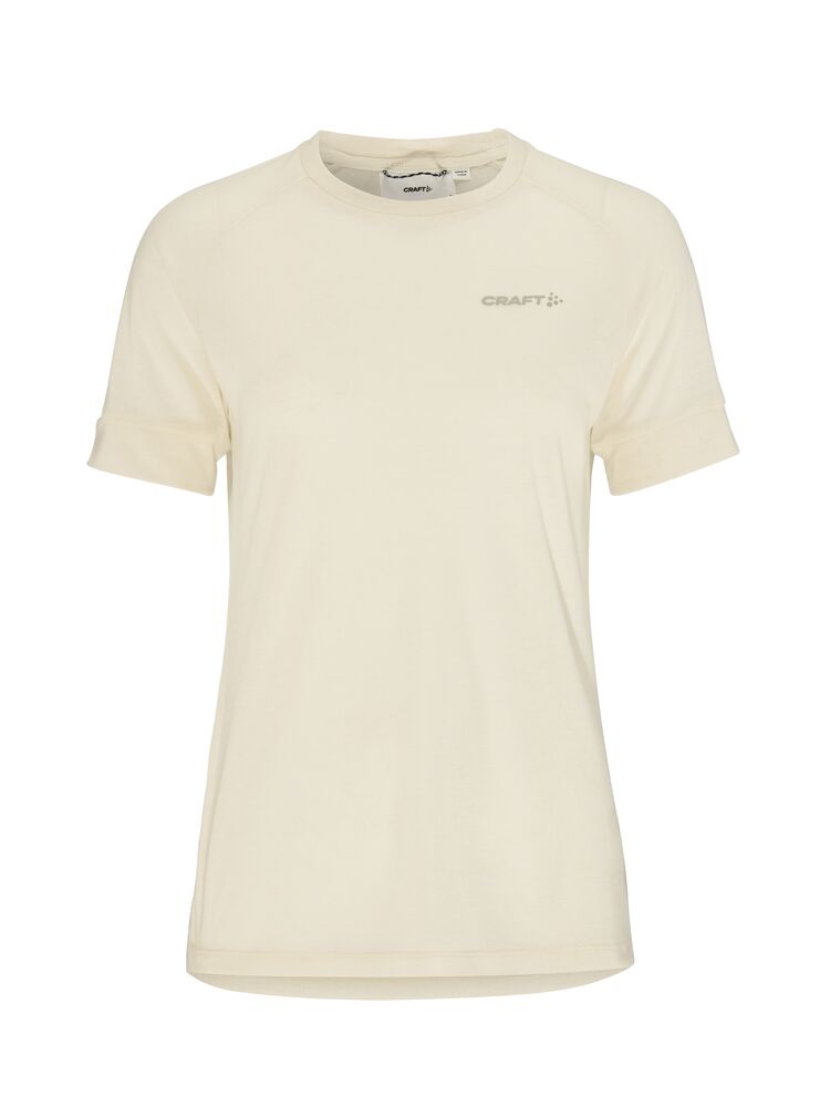 Adv Trail Wool Ss Tee W von Craft – Tofu Melange