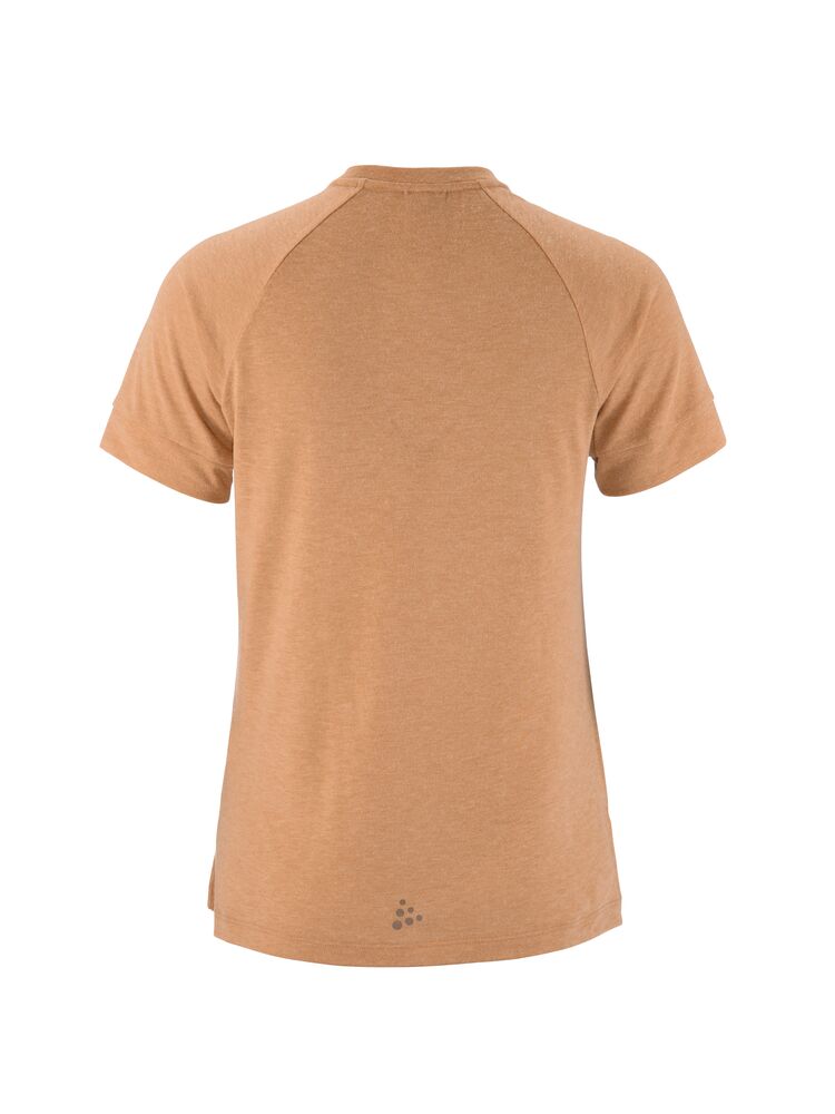 Adv Trail Wool Ss Tee W von Craft – Tofu Melange
