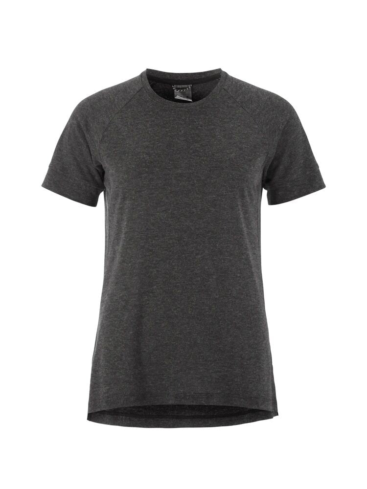 Adv Trail Wool Ss Tee W von Craft – Tofu Melange