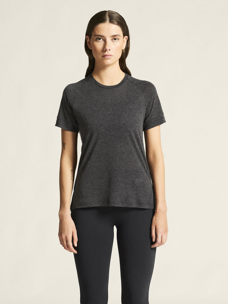 Adv Trail Wool Ss Tee W von Craft – Tofu Melange