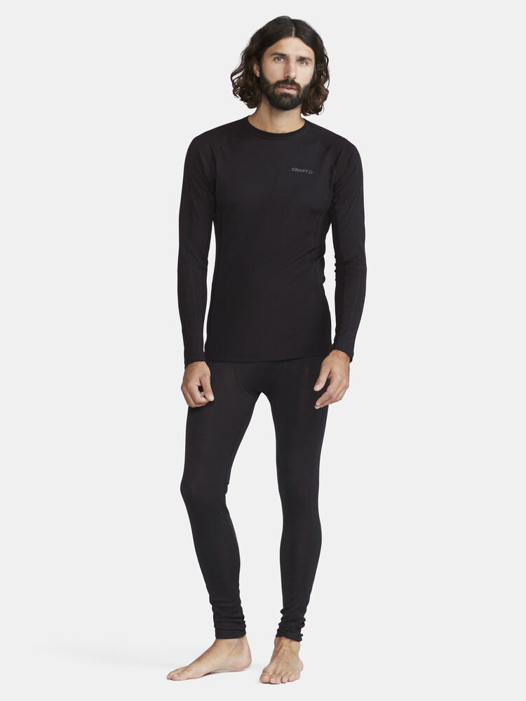 ADV Wool Merino RN LS M - warmer Unterzieher - Langarmshirt - Merinopullover