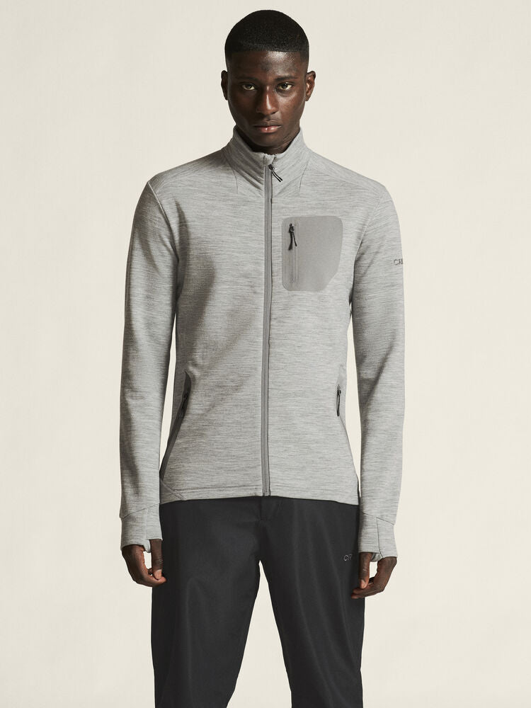 PRO Explore Wool Midlayer M von Craft – Flow-Melange