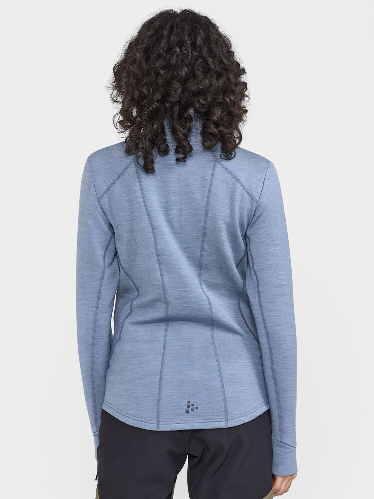 PRO Explore Wool Midlayer W von Craft – Flow-Melange