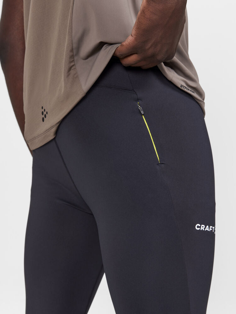 Adv Essence Zip Tights 2 M von Craft – Black