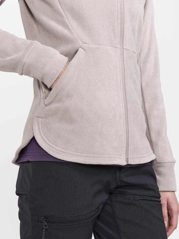 Adv Fleece Midlayer W von Craft – Clay
