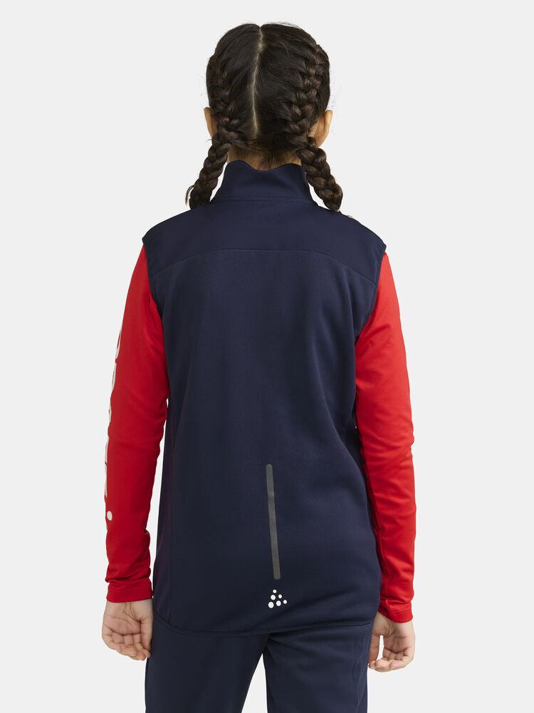 Adv Nordic Ski Club Vest Jr von Craft – Club Cobolt