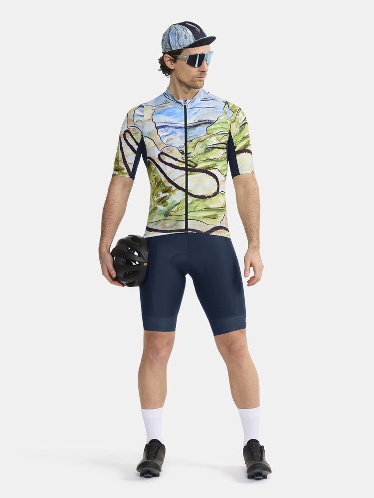 Adv Endur Graphic Jersey M von Craft – Blaze/Free