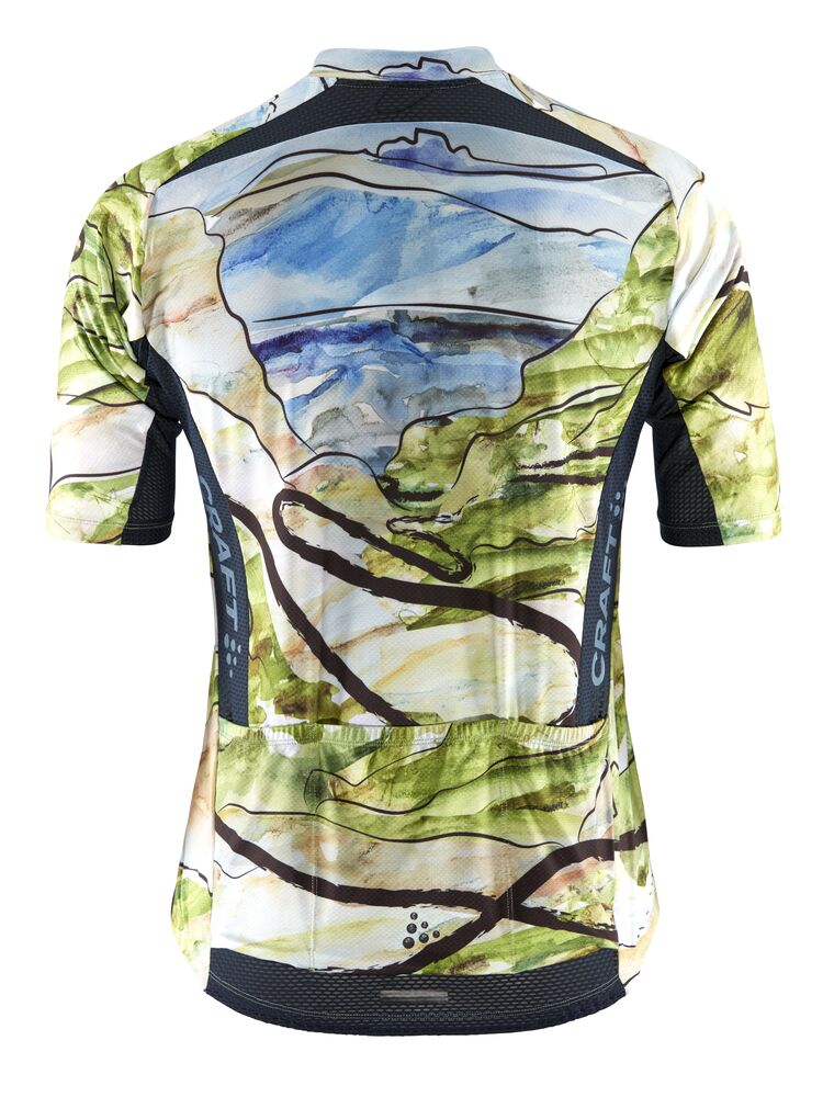 Adv Endur Graphic Jersey M von Craft – Blaze/Free