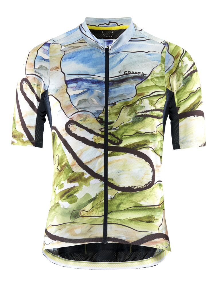 Adv Endur Graphic Jersey M von Craft – Blaze/Free