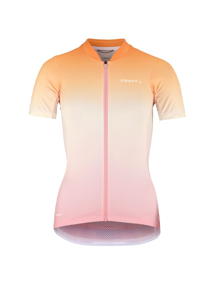 Adv Endur Graphic Jersey W von Craft – Blaze/Free