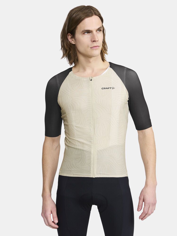 Pro Aerolight Jersey M von Craft – Plaster/Black