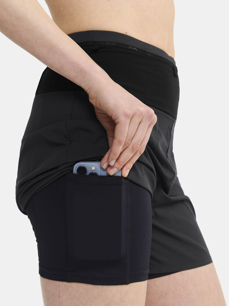 Pro Trail Shorts W von Craft – Plaster