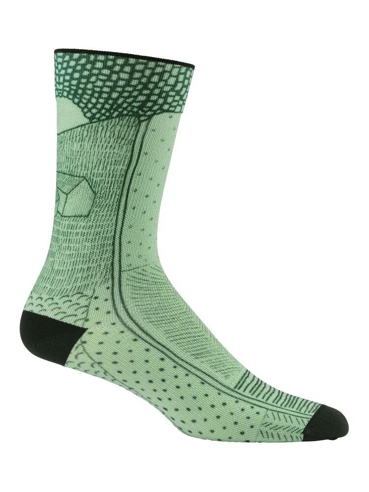 Adv Endur Graphic Sock von Craft – Plaster/Green