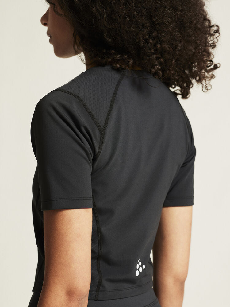 Rush 2.0 Crop Tee W von Craft – Club Cobolt