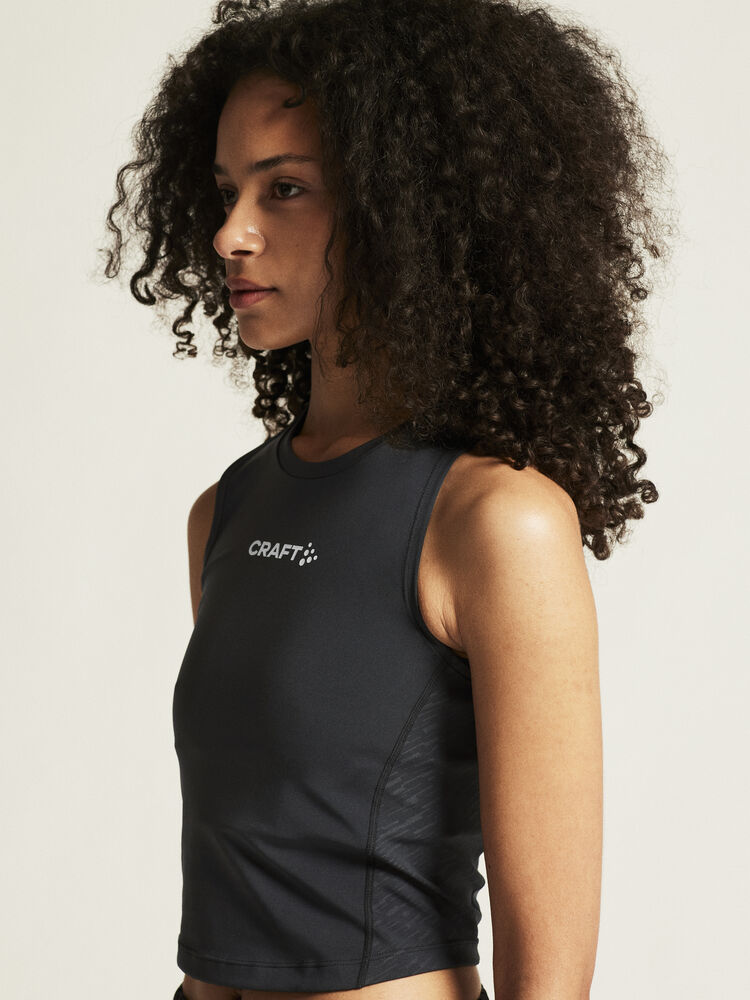 Rush 2.0 Crop Singlet W von Craft – Navy