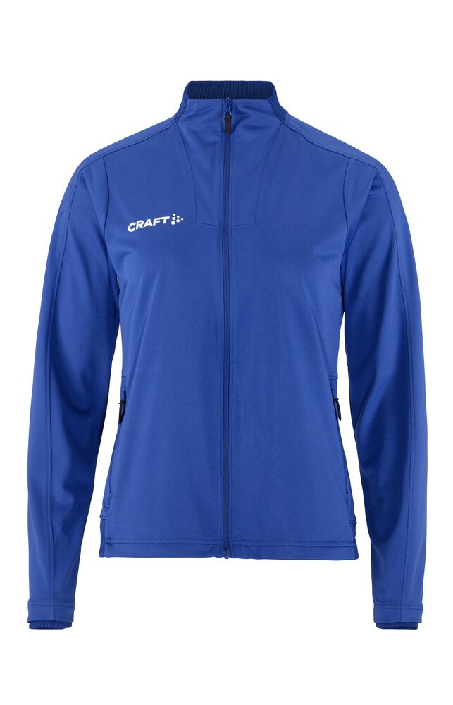 Evolve 2.0 Full Zip Jacket W von Craft – White