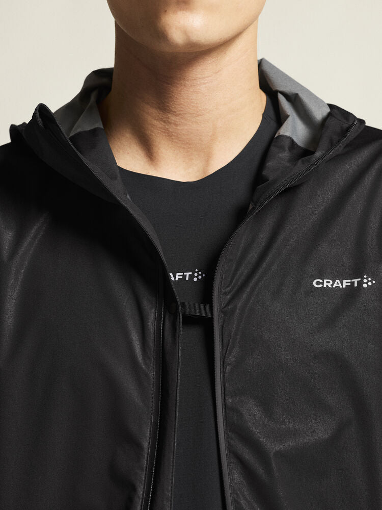 Pro Hydro Lightweight Jacket M von Craft – Black/Black