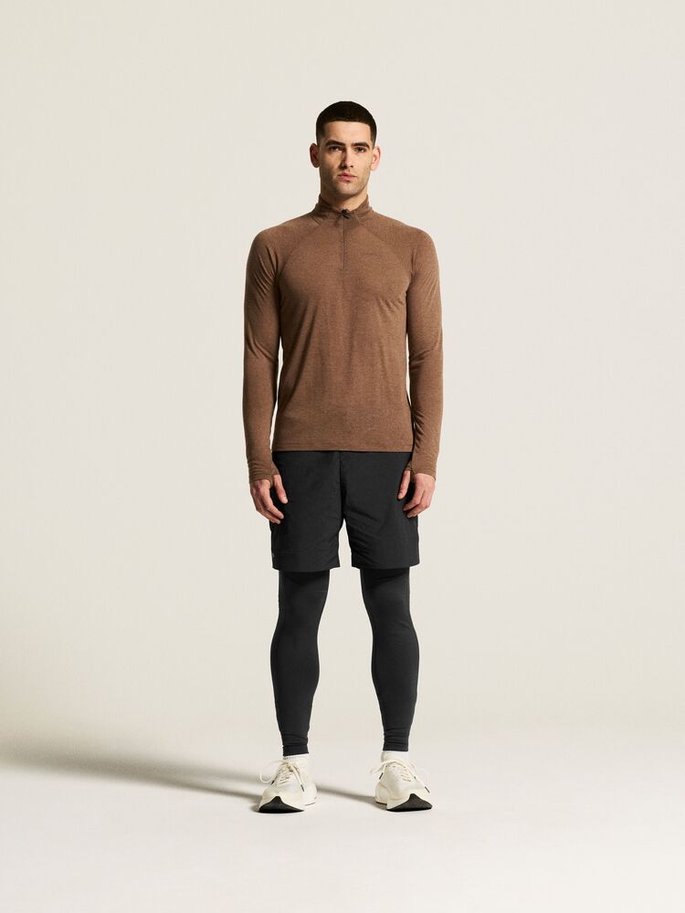 Adv Subz Wool Ls Tee 3 M von Craft – Prune/Melange
