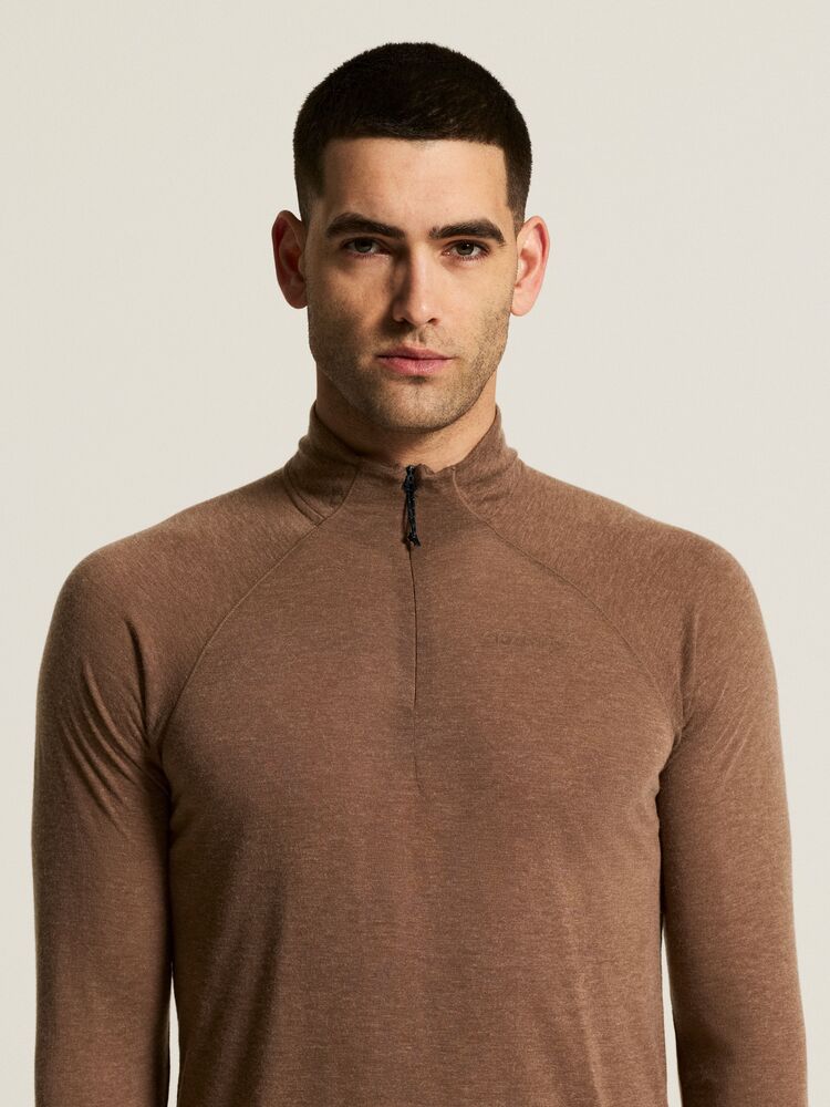 Adv Subz Wool Ls Tee 3 M von Craft – Prune/Melange