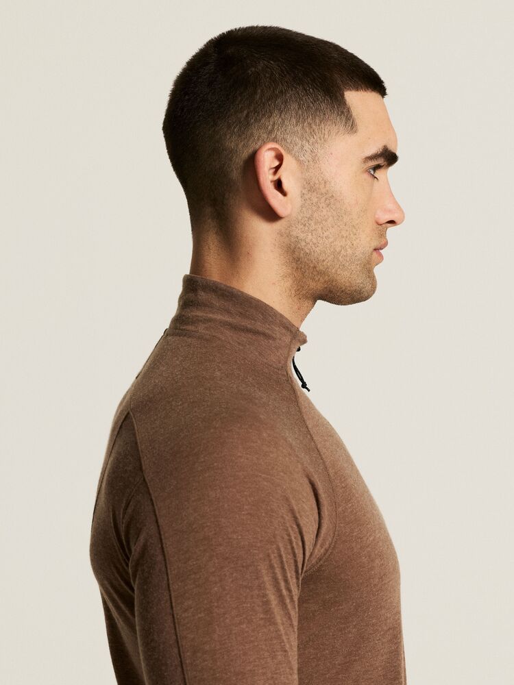 Adv Subz Wool Ls Tee 3 M von Craft – Prune/Melange