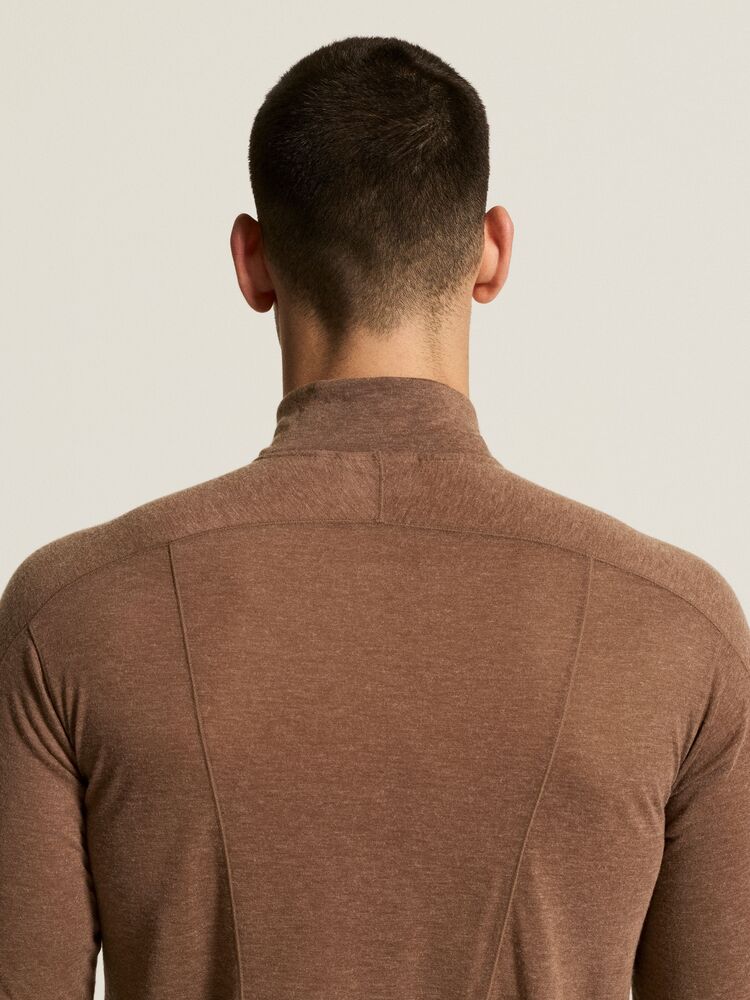 Adv Subz Wool Ls Tee 3 M von Craft – Prune/Melange