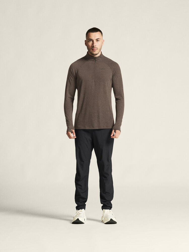 Adv Subz Wool Ls Tee 3 M von Craft – Prune/Melange