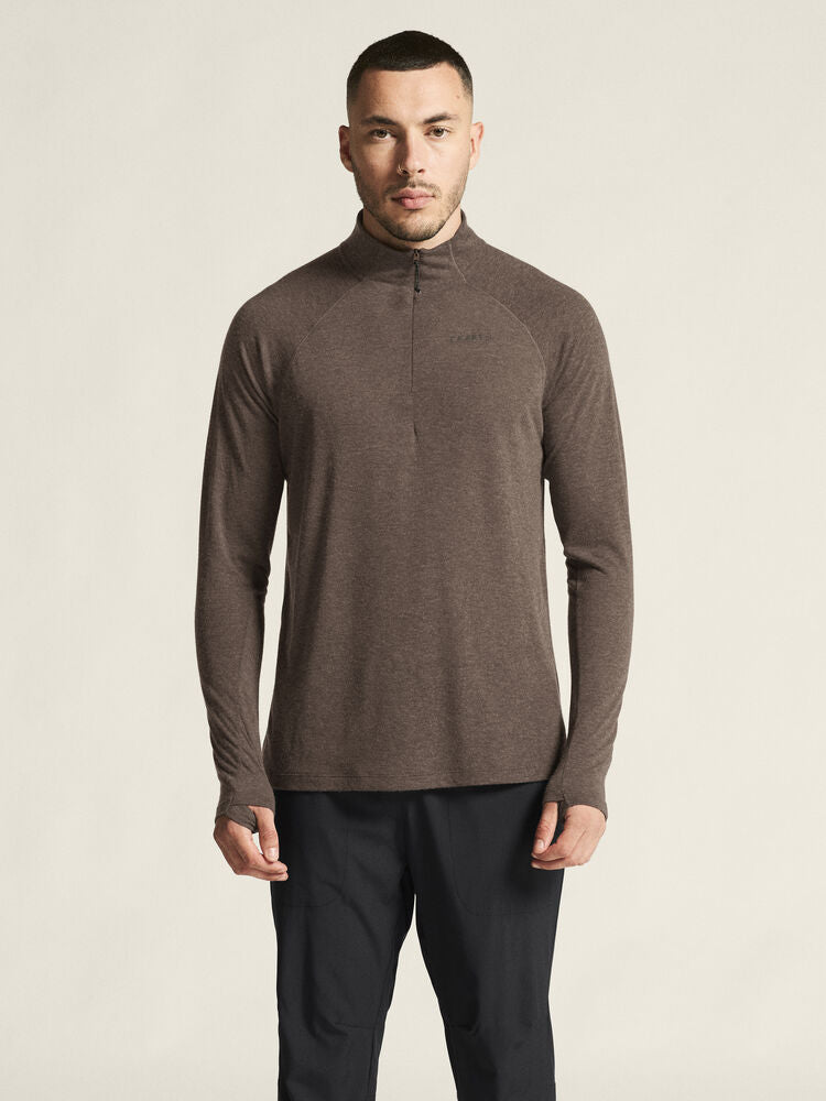 Adv Subz Wool Ls Tee 3 M von Craft – Prune/Melange