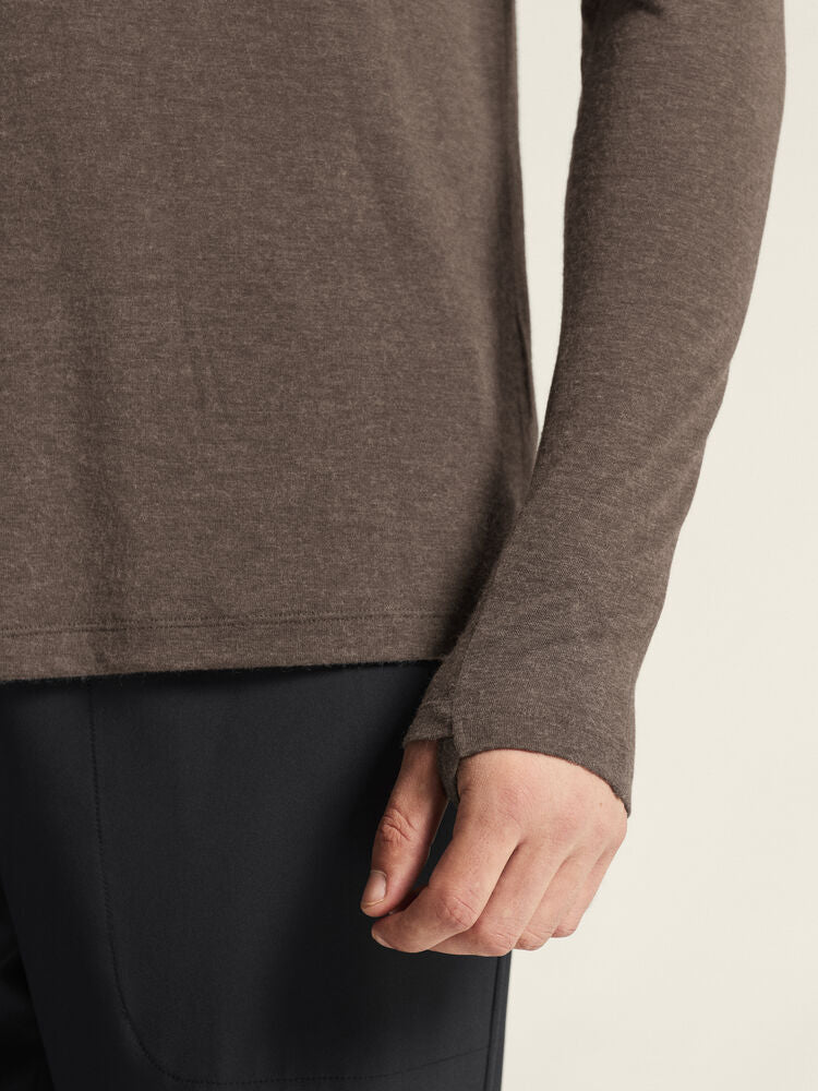 Adv Subz Wool Ls Tee 3 M von Craft – Prune/Melange