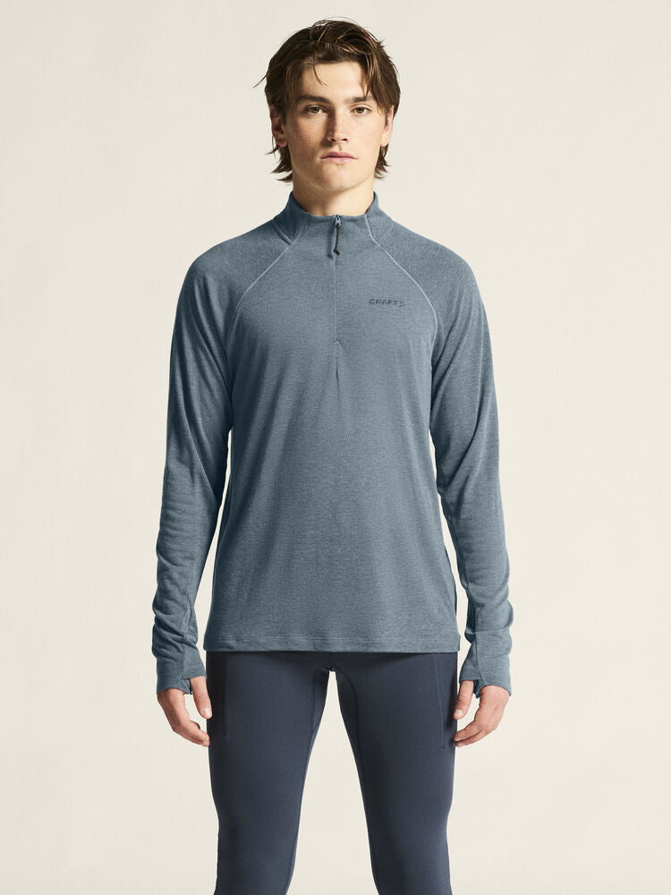 Adv Subz Wool Ls Tee 3 M von Craft – Prune/Melange