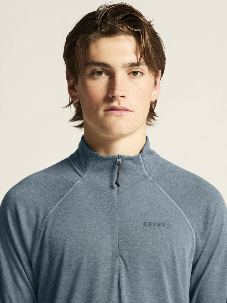 Adv Subz Wool Ls Tee 3 M von Craft – Prune/Melange