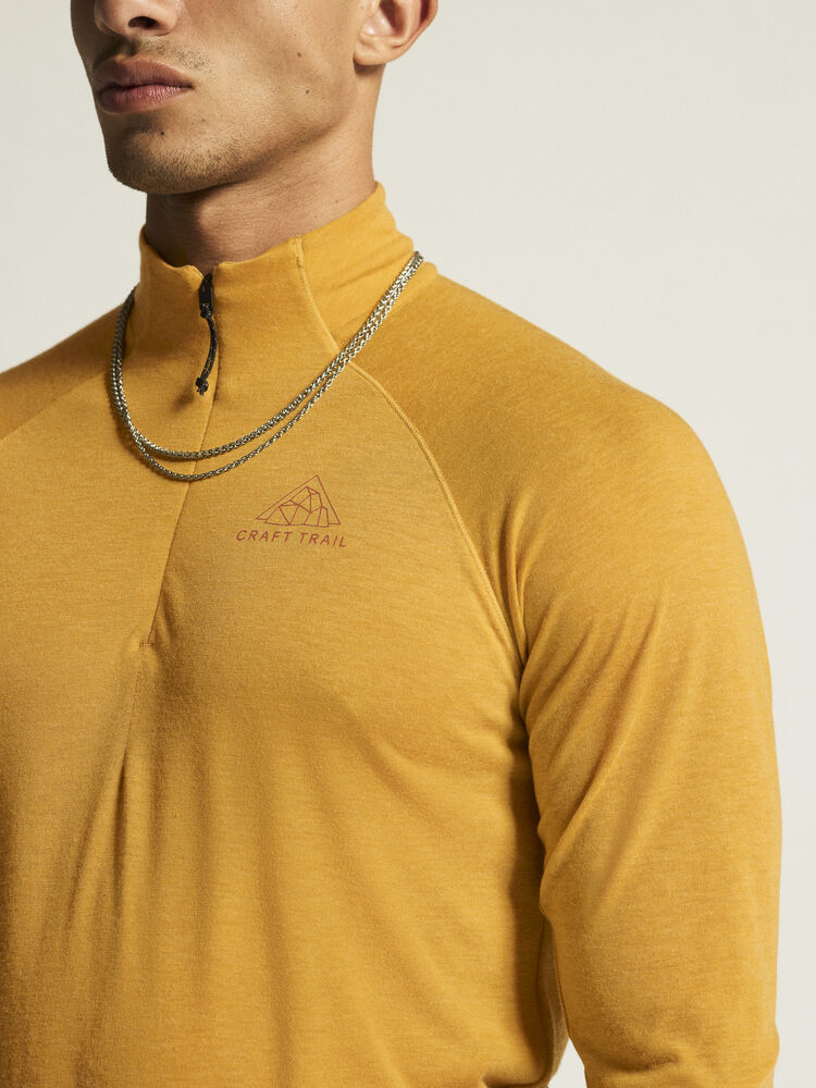 Adv Subz Wool Ls Tee 3 M von Craft – Prune/Melange