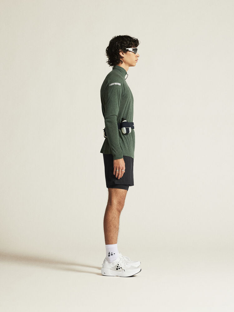 Adv Subz Wool Ls Tee 3 M von Craft – Prune/Melange