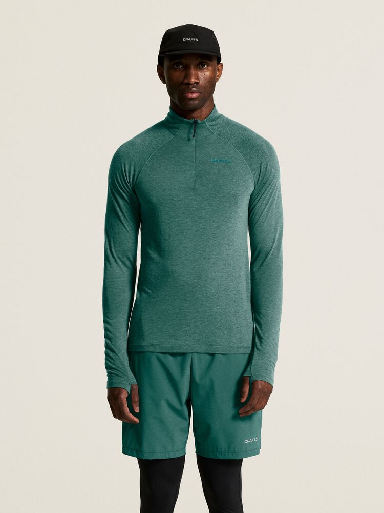 Adv Subz Wool Ls Tee 3 M von Craft – Prune/Melange