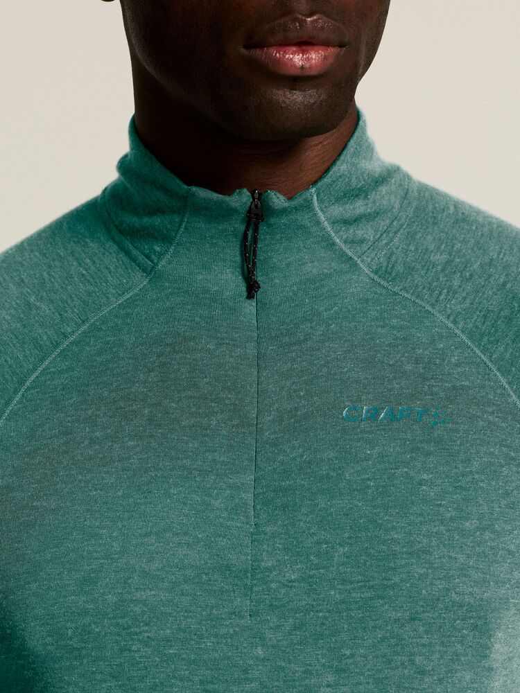 Adv Subz Wool Ls Tee 3 M von Craft – Prune/Melange