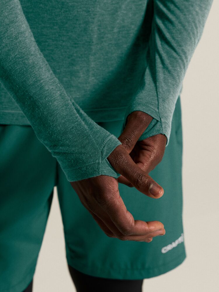 Adv Subz Wool Ls Tee 3 M von Craft – Prune/Melange