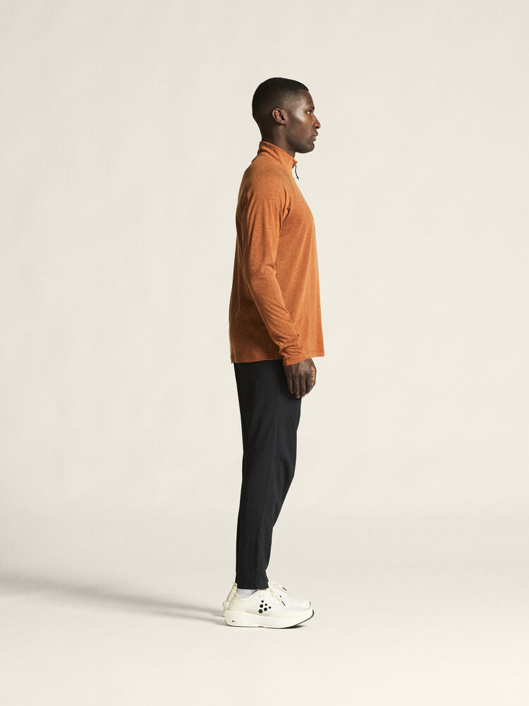 Adv Subz Wool Ls Tee 3 M von Craft – Prune/Melange