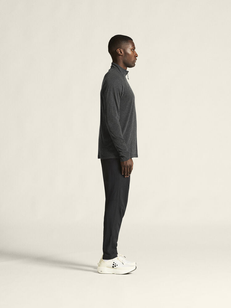 Adv Subz Wool Ls Tee 3 M von Craft – Prune/Melange