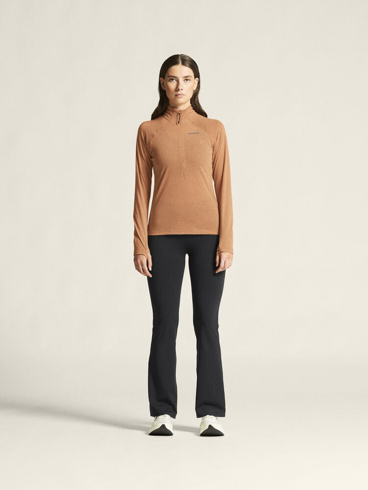 Adv Subz Wool Ls Tee 3 W von Craft – Syrup/Melange