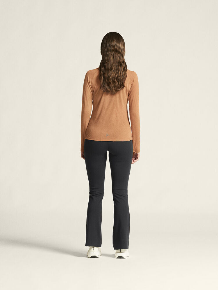 Adv Subz Wool Ls Tee 3 W von Craft – Syrup/Melange