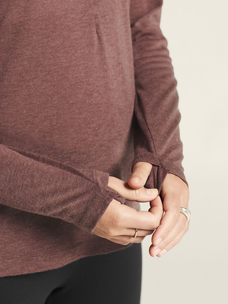 Adv Subz Wool Ls Tee 3 W von Craft – Syrup/Melange