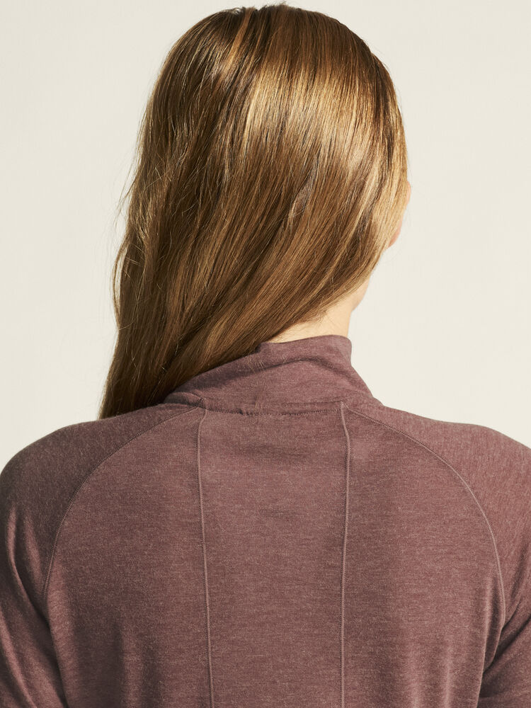 Adv Subz Wool Ls Tee 3 W von Craft – Syrup/Melange
