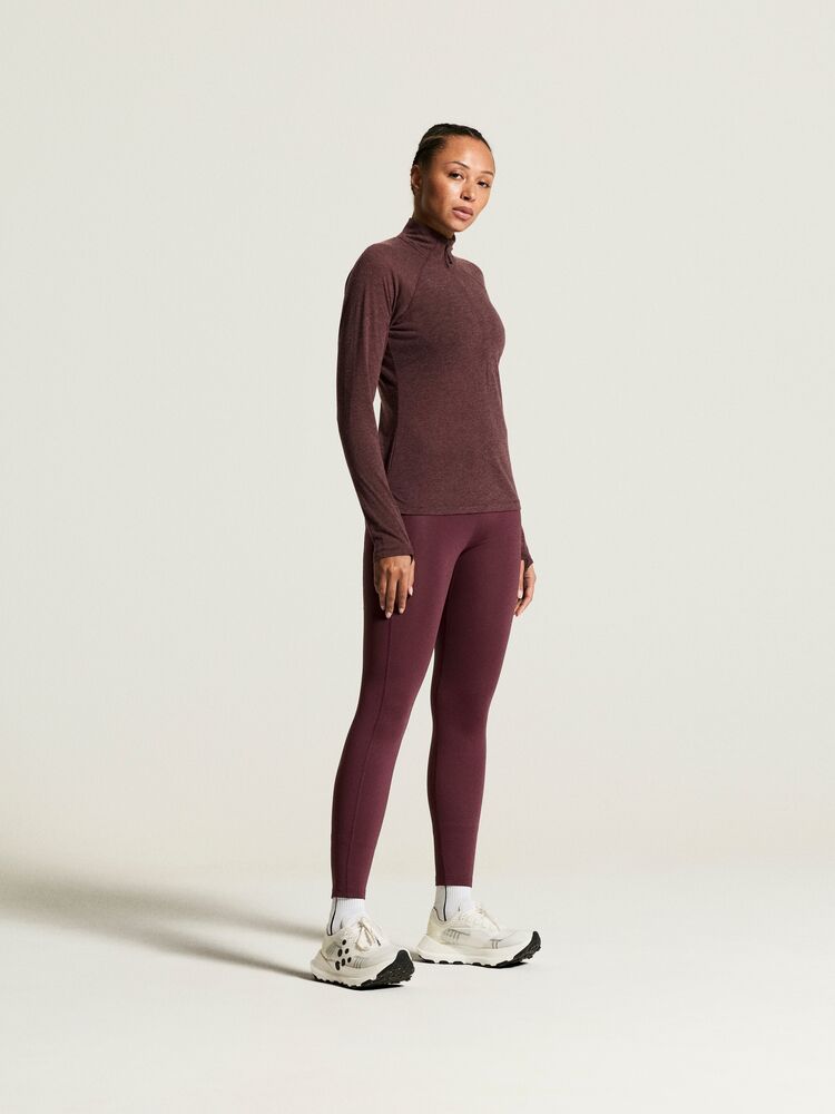 Adv Subz Wool Ls Tee 3 W von Craft – Syrup/Melange