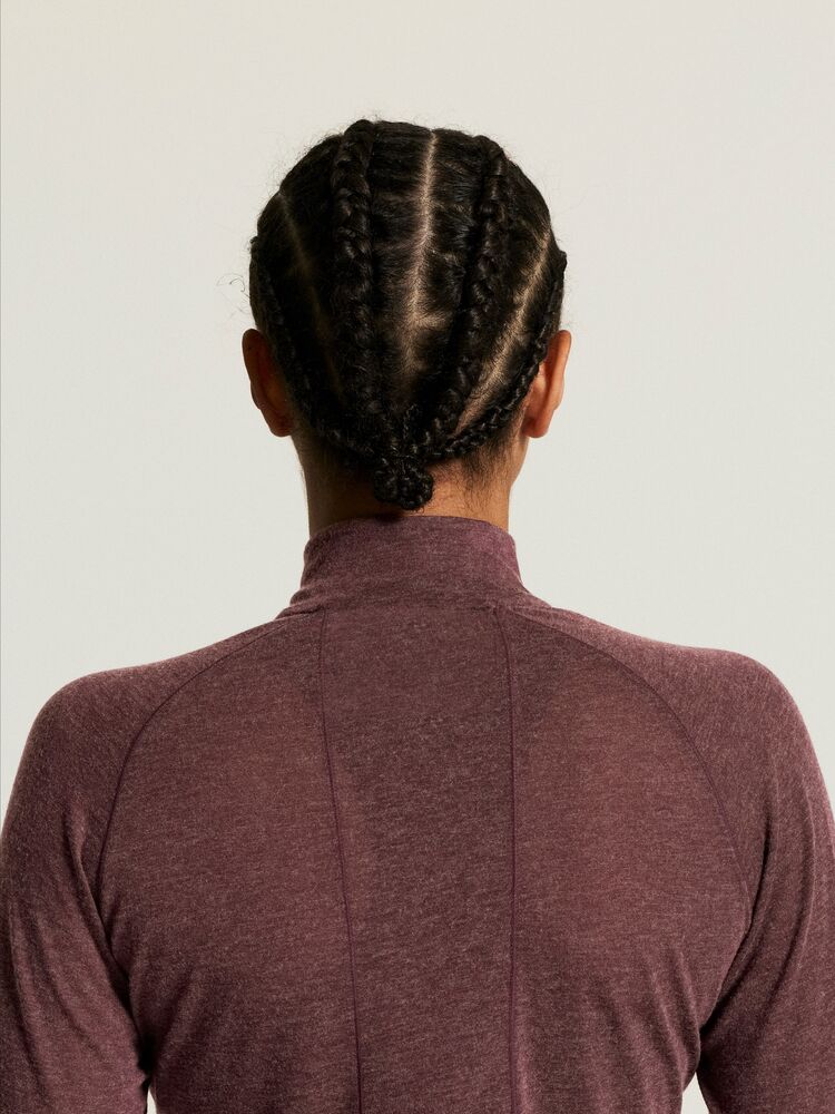 Adv Subz Wool Ls Tee 3 W von Craft – Syrup/Melange