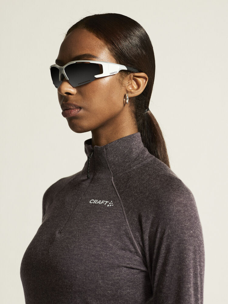 Adv Subz Wool Ls Tee 3 W von Craft – Syrup/Melange