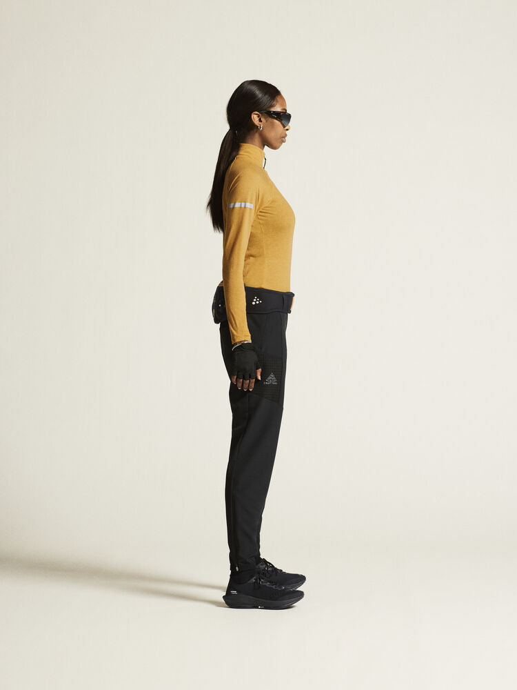 Adv Subz Wool Ls Tee 3 W von Craft – Syrup/Melange
